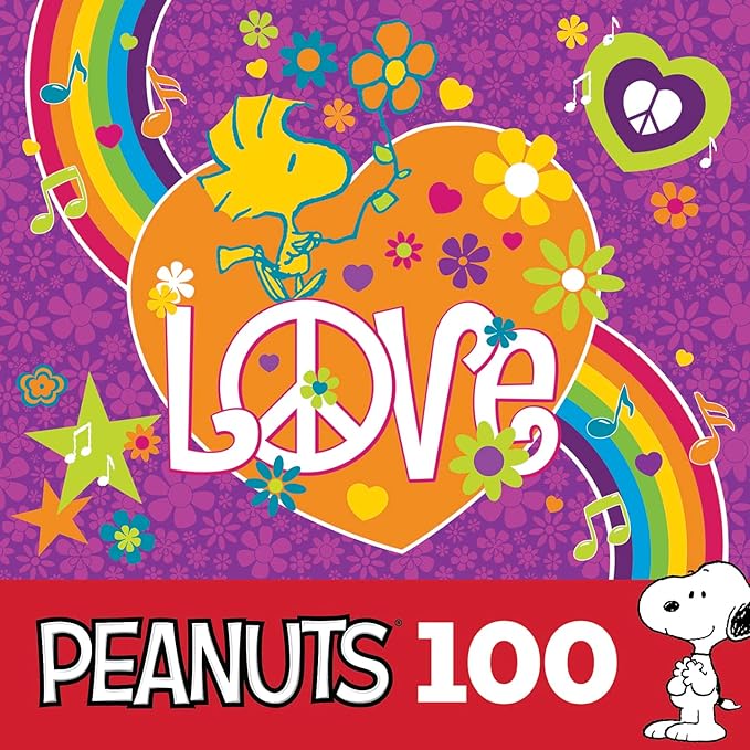 RoseArt - Peanuts - 100 Piece Jigsaw Puzzle for Kids and Adults