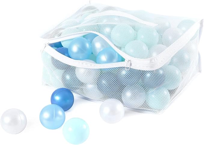 STARBOLO Ball Pit Balls for Toddlers Pack of 100 200 500 - BPA&Phthalate Free Non-Toxic Crush Proof Soft Plastic Balls for 1-5Years Old Toddlers Girl Kids Birthday Pool Playpen Tent Party