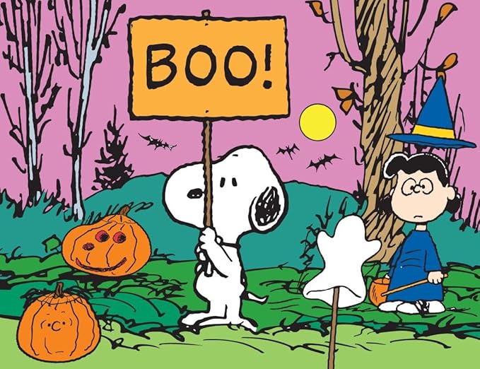 RoseArt - Peanuts - Boo! - 100 Piece Jigsaw Puzzle for Kids and Adults