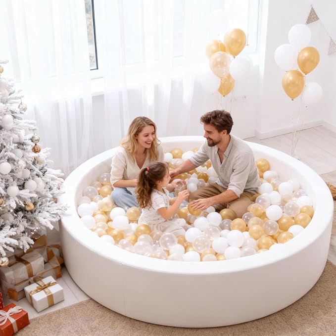 STARBOLO Ball Pit Balls for Toddlers Phthalate Free BPA Free Non-Toxic Crush Proof Play Balls for Toddlers Kids Pool Playhouse Pack of 100 200 500