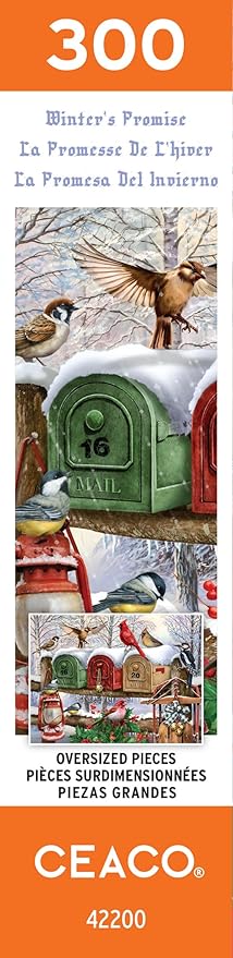 Ceaco - Winter's Promise - 300 Oversized Piece Jigsaw Puzzle