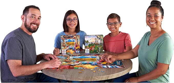 RoseArt - My Happy Place - Van Life - 750 Piece Jigsaw Puzzle for Adults
