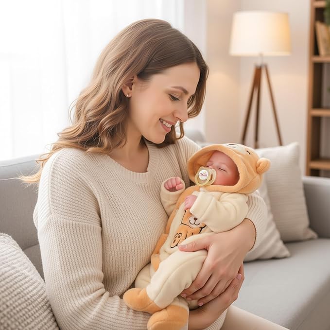BABESIDE Lifelike Reborn Baby Dolls Boy - 20 Inch Realistic Newborn Baby Doll with Poseable Body, Real Life Baby Dolls with Accessories for 3+ Year Old Girls Gifts, Pretend Play, Collection