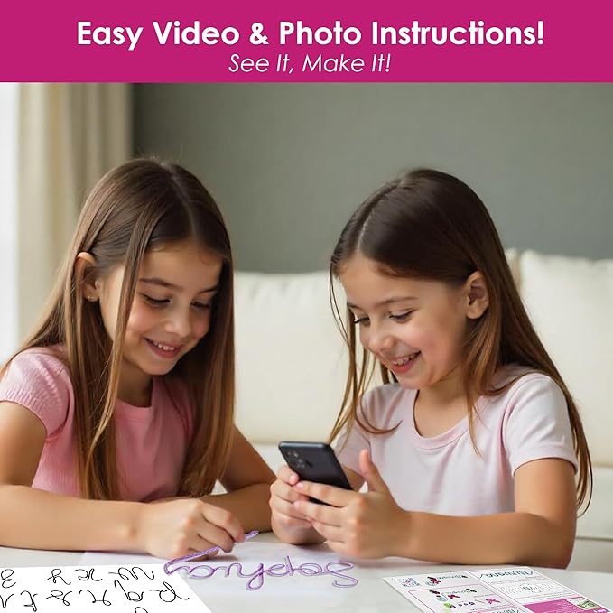 Chalk and Chuckles 7 Days of Arts & Crafts Kit – 30 Creative Activities for Kids Ages 9+