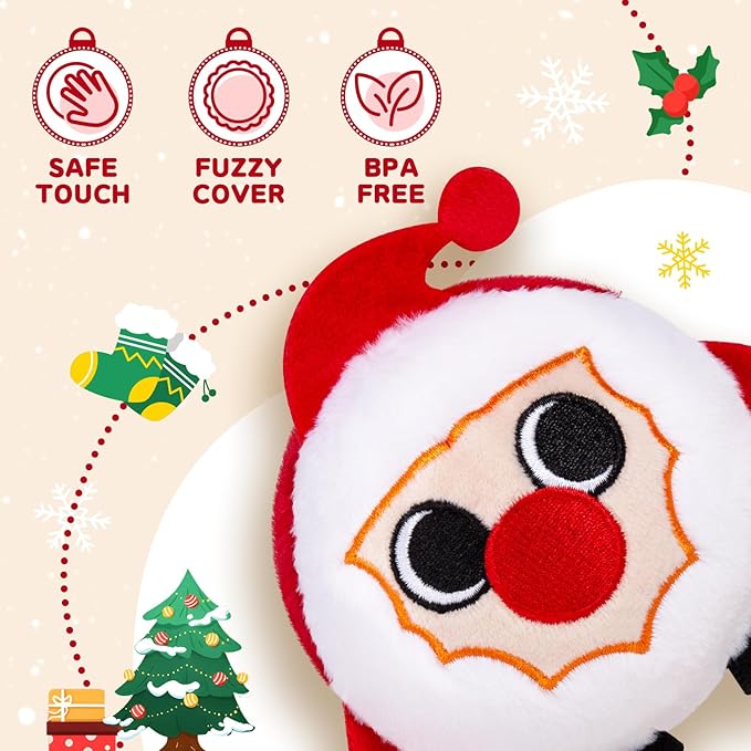 PlayZap Soft Ball for Toddlers & Babies - Small, Safe & Easy-to-Grip Kickball, Great Easter Basket Stuffer & First Birthday for Boys & Girls, Plush Indoor Soccer Toy for Ages 1-3 3-8