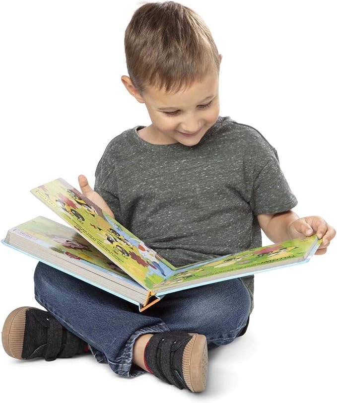 Melissa & Doug Poke-a-Dot! What’s Your Favorite Color? Interactive Children's Board Book with Buttons to Pop, Educational Sensory Toy for Toddlers & Preschoolers Ages 3+ - FSC Certified