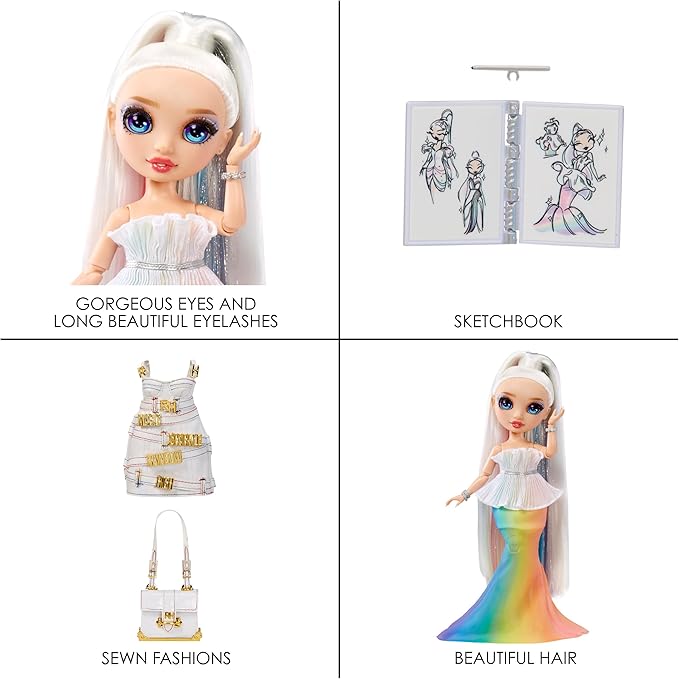 Rainbow High Fantastic Fashion Amaya Raine – Rainbow 11” Fashion Doll and Playset with 2 Complete Doll Outfits, and Fashion Play Accessories, Great Gift for Kids 4-12 Years Old