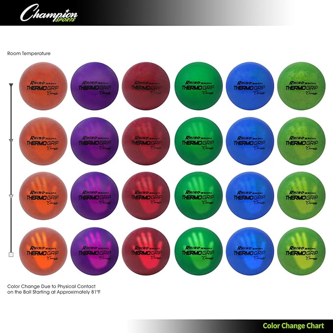 Champion Sports Rhino Skin Luminous Dodgeball Set