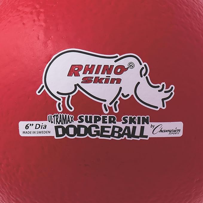 Champion Sports Rhino Skin Ultramax Dodgeballs