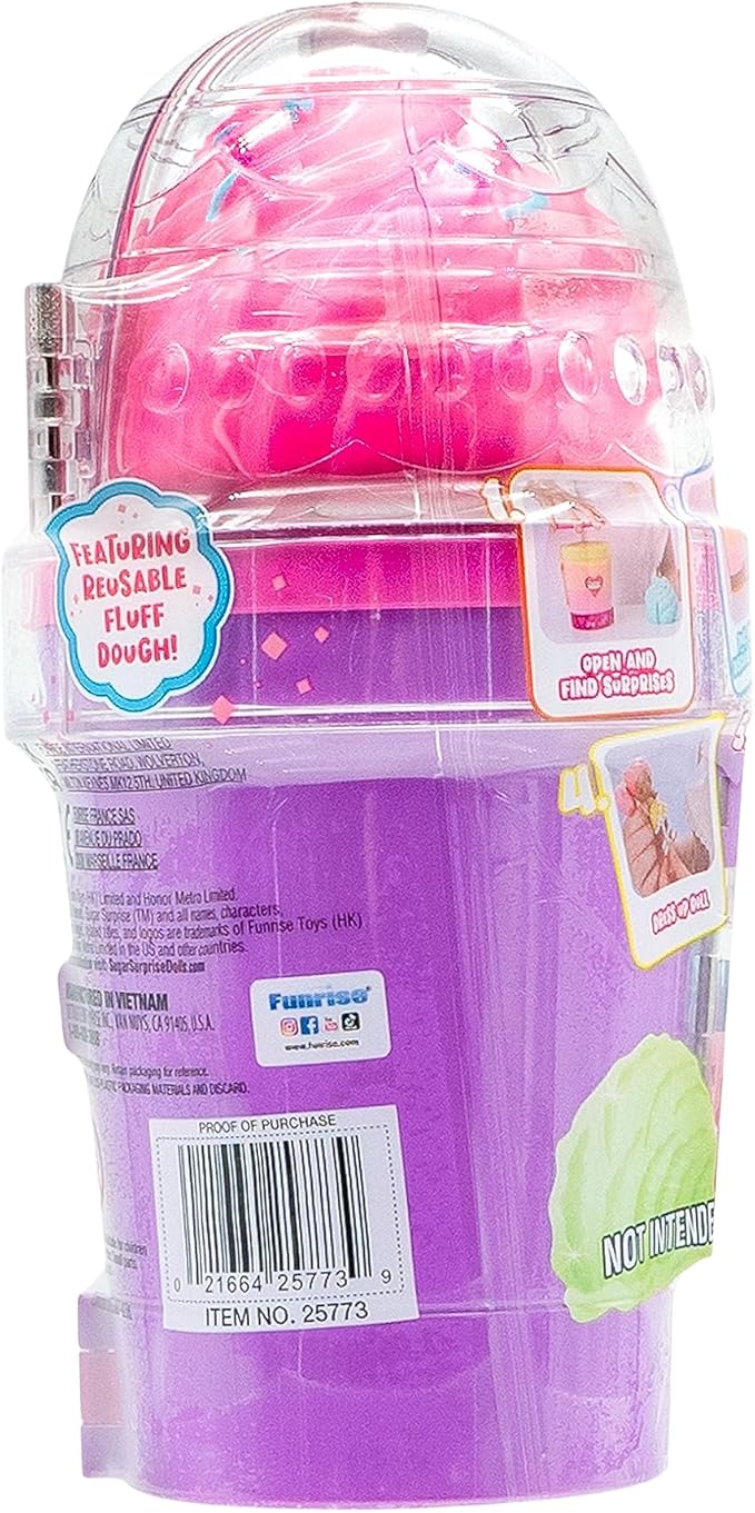 Collectible Dolls, 10 Surprise Pieces, Reusable Fluff & Mold Accessories, Sensory Play, Ages 3+