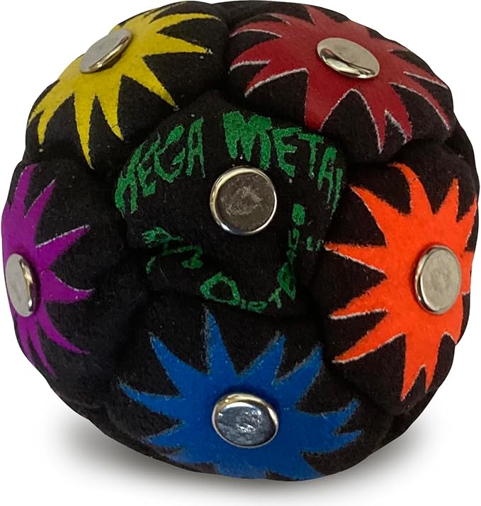 DIRTBAG All Star Footbag 3 Pack with Pouch, 100% Handmade, Premium Quality, Bright Vivid Colors, Signature Carry Bag