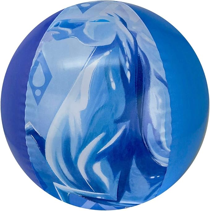 Disney Frozen 2 Themed Pool Party Swim Toys Inflatable Beach Ball, 13.5 Inches, for Summer Parties and Gift, Water Fun for All Elsa Anna Olaf Fans
