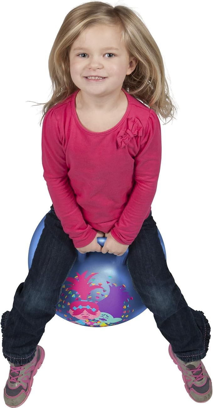 Hedstrom Trolls Hopper Ball, Hop Ball for Kids, 15 Inch, Trolls 2, Model:55-97201
