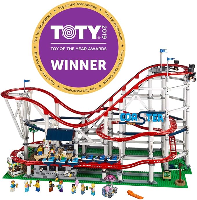LEGO Creator Expert Roller Coaster 10261 Building Kit (4124 Pieces)