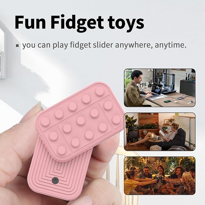 Fidget Toys Adults Metal Fidget Slider Magnetic EDC Haptic Fidget Toys for Adults