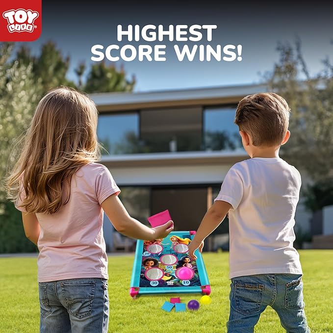 TOY Life Bean Bag Toss Game, Carnival Party Games, Cornhole Set for Kids Outdoor Games, Outside Toys for Kids Ages 4-8, Yard Outdoor Toys for Toddlers 3-5, Gifts for 3 4 5 6 7 Year Old Girls & Boys