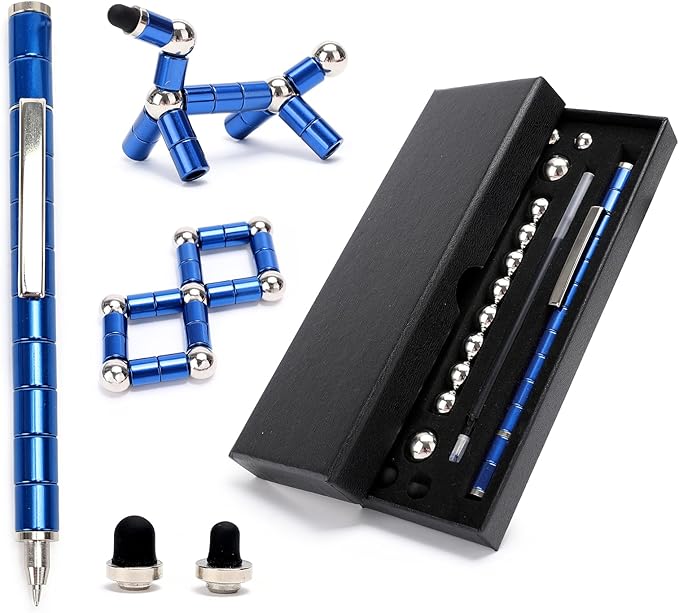 Magnetic Fidget Pen Toys for Teens - Unique Birthday Gifts for Kids Fun Toy for Teenage Boys Girls Novelty Stocking Stuffers Adults for Easter Basket Stuffs