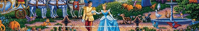 Ceaco - Disney - Dowdle - Cinderella's Enchanted Evening - 1500 Piece Jigsaw Puzzle - Colorful Puzzle for Adults – Precision-Cut Pieces, Beautiful Artwork, and Hours of Relaxing Fun
