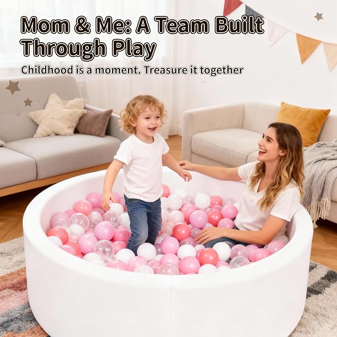 STARBOLO Ball Pit Balls for Toddlers Phthalate Free BPA Free Non-Toxic Crush Proof Play Balls for Toddlers Kids Pool Playhouse Pack of 100 200 500