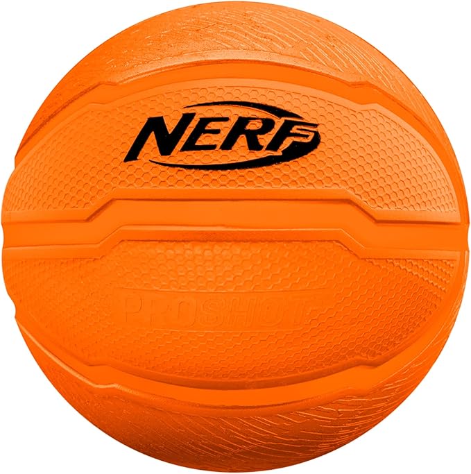 NERFOOP Slam Mini Basketball Hoop Set - Pro Hoop Mini Basket Set with NERF Foam Basketball - Spring Loaded Rim Great for Dunking - Perfect Bedroom + Office Accessory