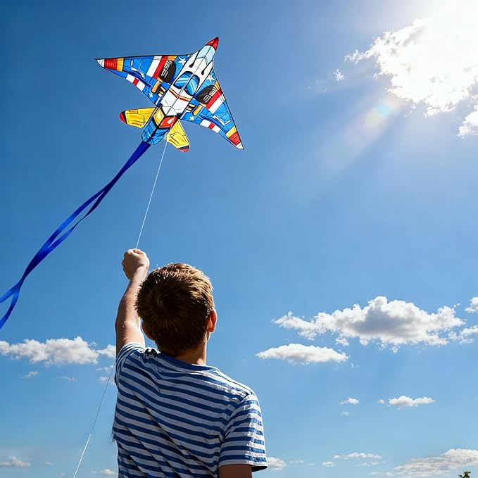 Simxkai Kite for Kids Adults,Easy to Fly(1 Pack & 2 Pack & 3 Pack & 4 Pack)