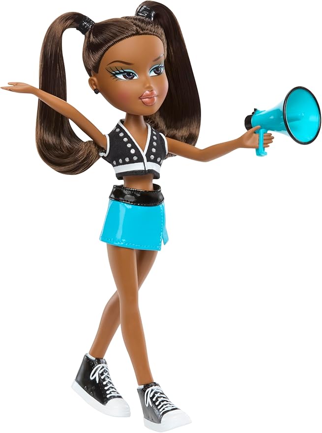 Bratz Play Sportz Sasha Fashion Doll with Accessories, Cheerleading