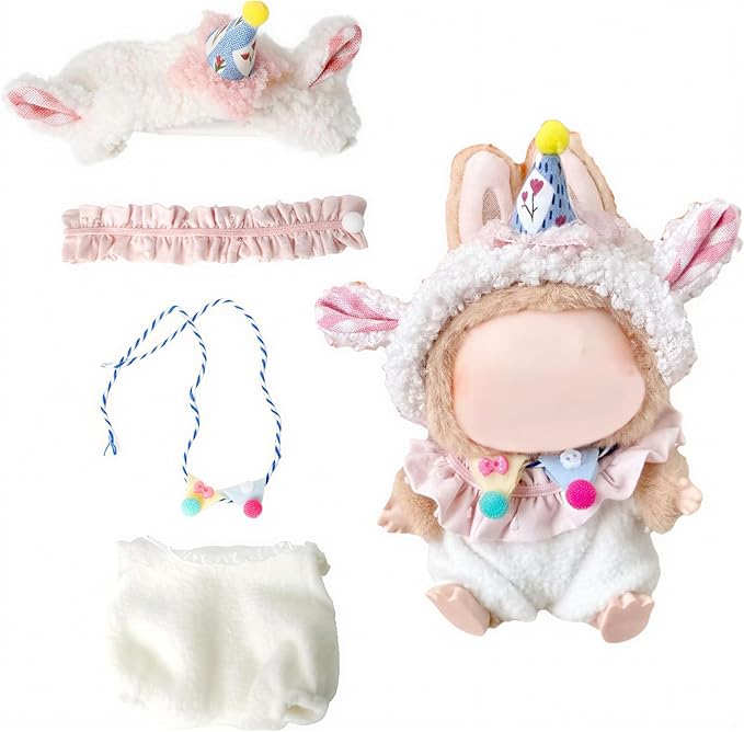 6.7 Inch Doll Cute Clothing Set with Accessories The for Birthdays Christmas and More for Doll Lovers Style_10