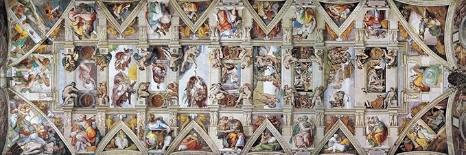 Sistine Chapel Pano 1000pc Puzzle