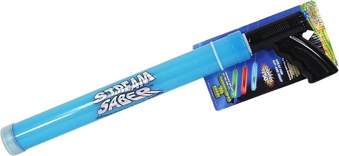 Stream Machine SS-750 Water Gun: Light Up 17-Inch Single Barrel Water Blaster with 70 Feet Reach - Squirt Gun for Outdoor Games, Water Guns for Adults and for Kids, Swimming Pool Toys, Colors May Vary