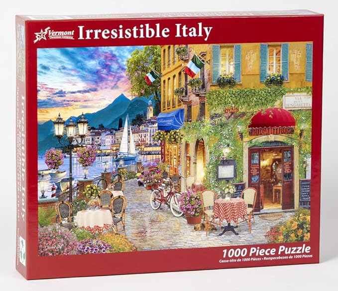 Irresistible Italy Jigsaw Puzzle 1000 Piece by Vermont Christmas Company