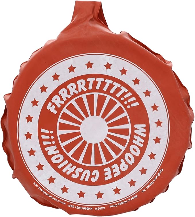 Continuum Games Way Back Toys Auto Inflating Whoopie Cushion, Novelty Family Fun Game for Ages 5 and up