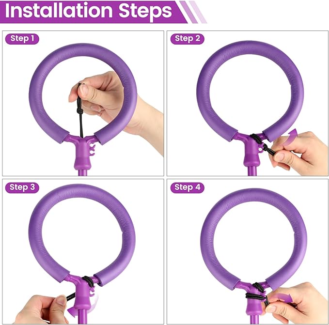 Skip Ball - Foldable Colorful Flash Wheel Indoor Outdoor Game Fitness Toys for Kids, Cool Kids Toys Christmas Birthday Gifts for Girls Boys Age 6 7 8 9 10+ Year Old.