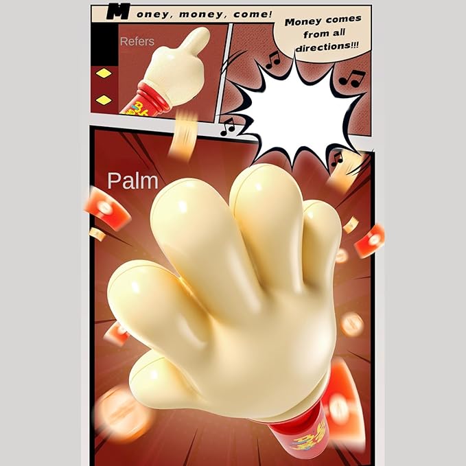Funny Toy, Hand Prank Gadget, Hidden Sound Device, Gag Joke Accessory, Item, Easter Basket Stuffer, Brown Small Portable Electronic Noise Maker Classroom Office Humor Box