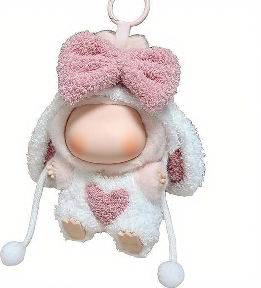2026 New 17cm (6.7 inch) Fashion Doll Clothing Set. Cute Big-Eared Rabbit-one-Piece Suit. Perfect for Styling Your Fashion Doll