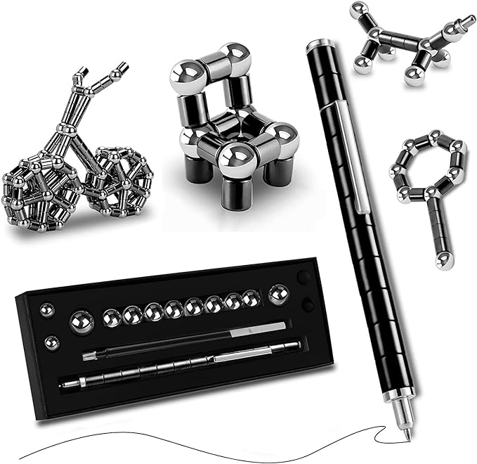 Easter Basket Stuffers,Fidget Pen, Decompression Magnetic Toy Pen, Gift for Teenage Boys, Best Gift for 8-12 Years Old, Novelty Toy for Kids or Friends