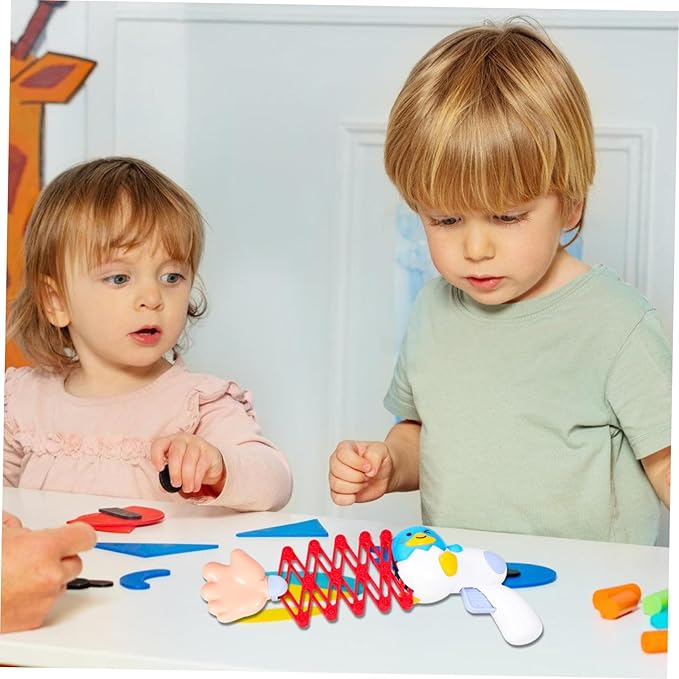 Kisangel Spring Hand Toys Telescopic Fists Toy Boys and Girls Prank Party Game Office Prank Props