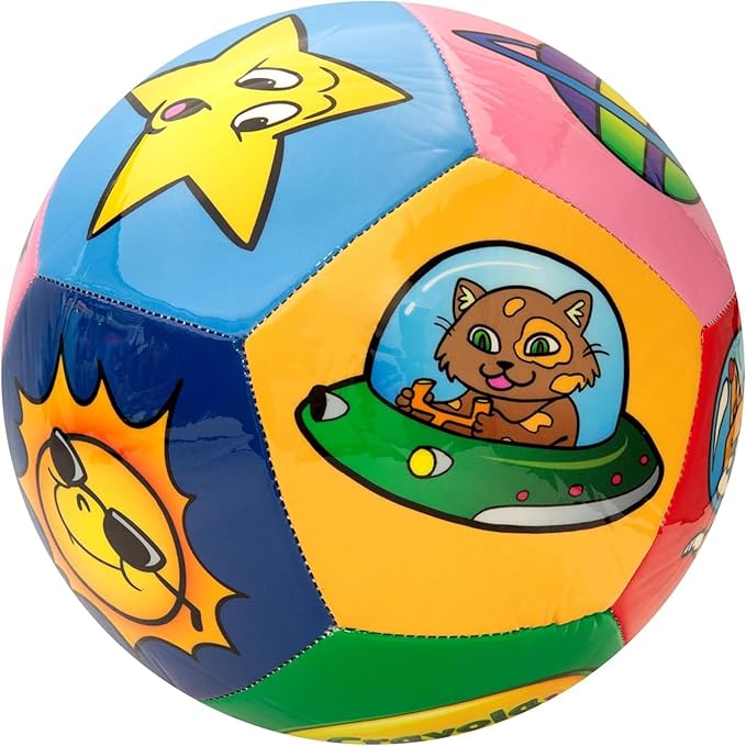 Crayola Official Soccer Ball - Unisex Kids - Space Size 3