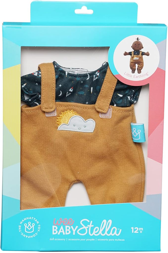Manhattan Toy Wee Baby Stella Little Earthling Clothing Outfit for 12" Soft Dolls