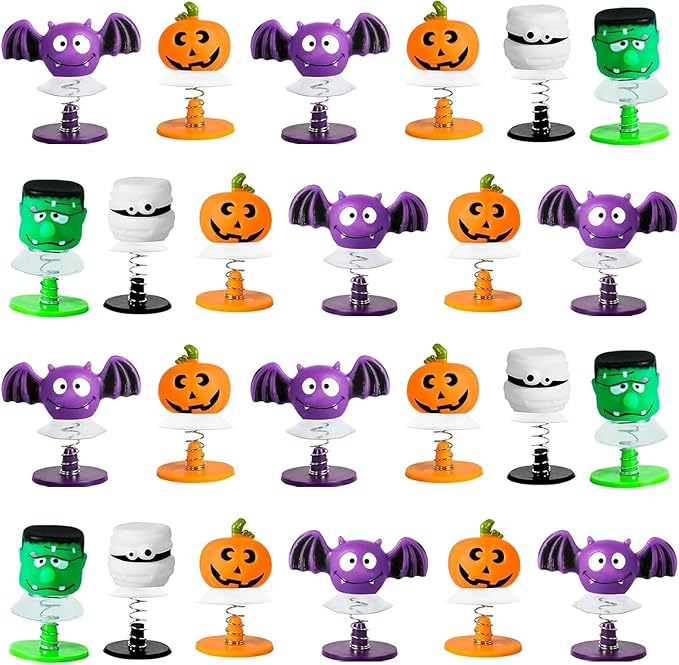 (24Pcs Halloween Spring Man)