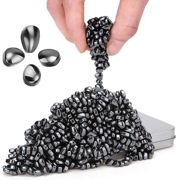 500+ Original Ferrite Putty Black, Sensory Stones, Adult Fidget Stress Relief Desk & Office Item, Ferrite Stones Stocking Stuffers Gifts