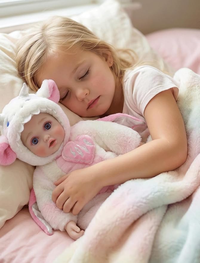 Baby Dolls, 18inch Large Realistic Cute Soft Body Baby Doll Real Life Baby Dolls with Accessories for 3+ Year Old Girls Gifts, Pretend Play, Collection, Love Slogan Design