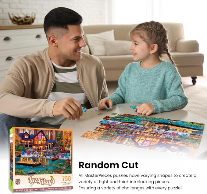 Masterpieces 750 Piece Jigsaw Puzzle for Adults and Family - Free to Fly - 18"x24"