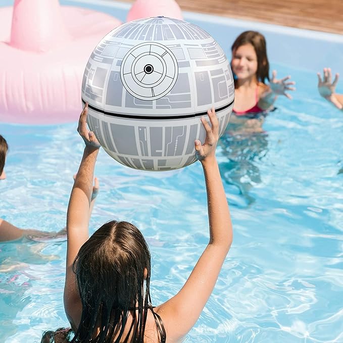 Large Play Balls Set of 3 - Fun Indoor and Outdoor Gift, Size 14 Inches - Can Use for Play/Room Decor/Party Decor/Pool Inflatable Water Toys - Size Large