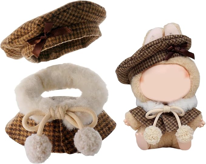 6.7 Inch Doll Cute Clothing Set with Accessories The for Birthdays Christmas and More for Doll Lovers Style_13