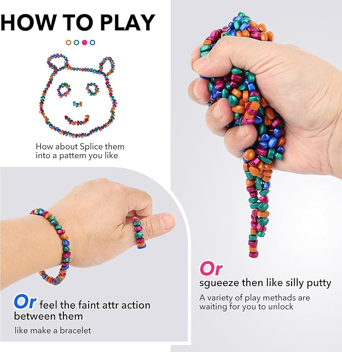 350pcs Fidget Toys, Fidget Gifts Adults, Desk Fidgets Toys for Office Stress/Anxiety Relief ，Novelty Gifts for Teen and Adults (350PCS)
