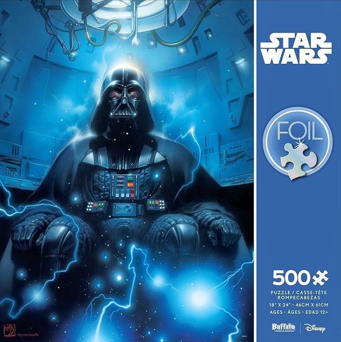 Buffalo Games - Foil Puzzle - Star Wars - Darth Vader's Meditation Chamber - 500 Piece Jigsaw Puzzle