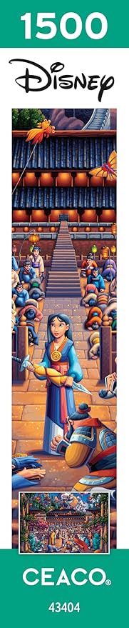 Ceaco - Disney - Dowdle - Mickey and Friends Exploring the Jungle - 1500 Piece Puzzle for Adults - Challenging and Perfect for Game Nights - Finished Puzzle Size 38.5 x 26.5