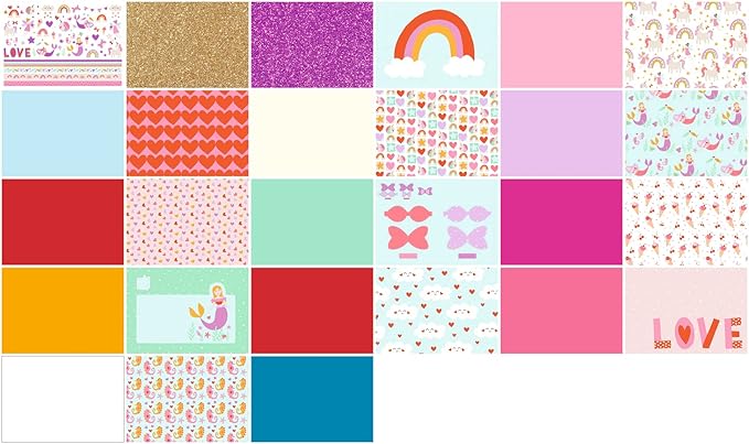 folia 49102 Craft Pad Glitter Everywhere with 27 Sheets of Craft Paper in The Format 24 x 34 cm, with Printed Photo Cardboard, Coloured Paper, Glitter Paper, Pre-Drawn Shapes and Stickers