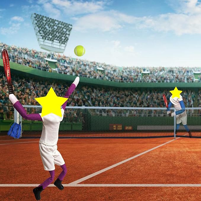Sport Christmas Elf Accessories for Elf Doll Clothes Included Jerseys, Shorts, Shoes Tennis Pack (Tennis)