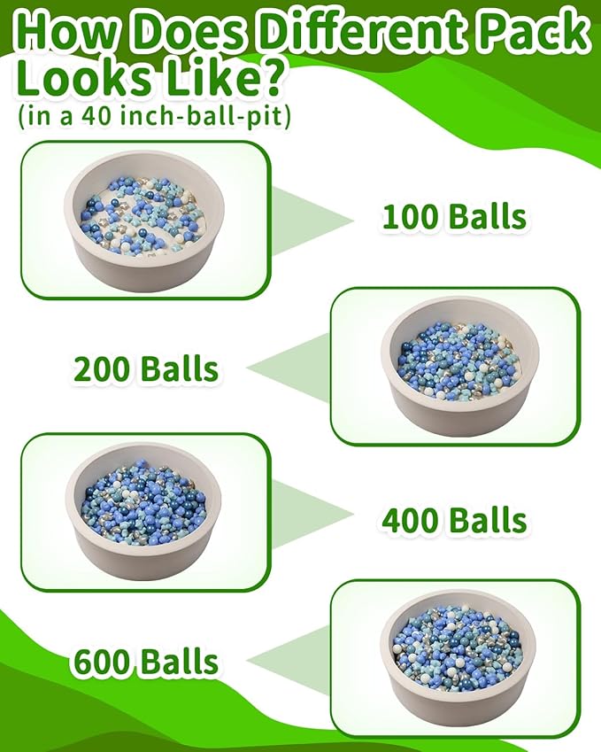 TRENDPLAY Ball Pit Balls Shapes Pastel, Duck Star Shape Non Toxic for Toddlers Kids Baby Girls Boys Dogs Soft Play,Party, 50 100 200